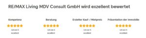 Immoscout Bewertung von RE/MAX Living
